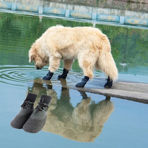 4pcs dog boots non - boots, sport