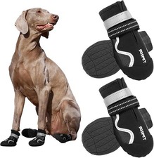 4Pcs Anti Slip Dog Socks