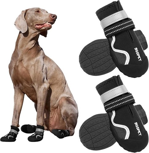 4pcs anti slip dog socks - 4pcs,