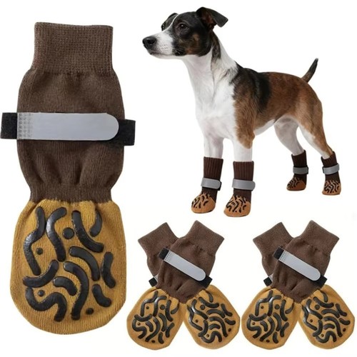 Pack non slip dog - dog, socks