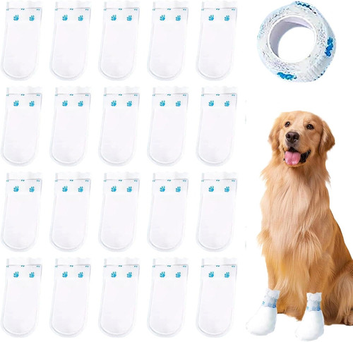 20pcs disposable dog socks - 20pcs,