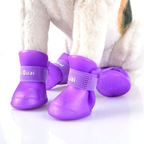 4pc anti slip pet - pet, boots