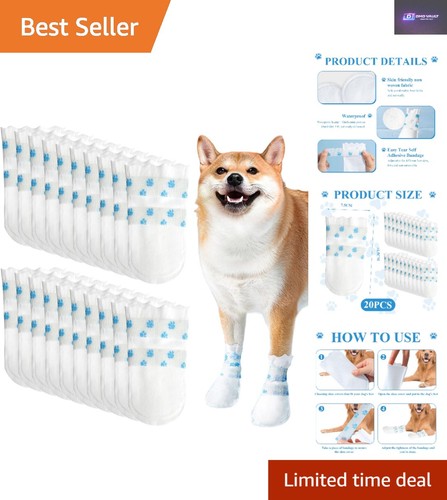Disposable dog paw - dog,