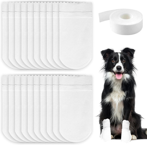 Pcs waterproof dog boots - 20,