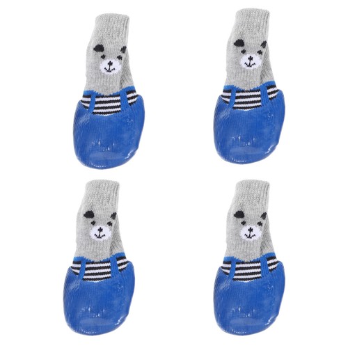 4pcs pet waterproof socks - 4pcs,