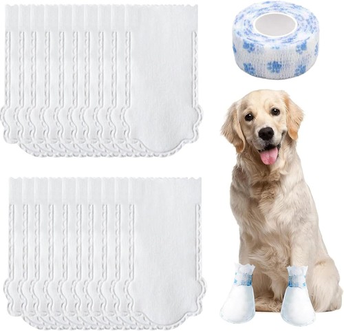 20pcs disposable dog socks og - 20pcs,
