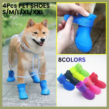 4Pcs Waterproof Dog Boots