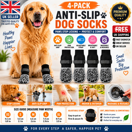 Pack anti slip - 4-pack, dog